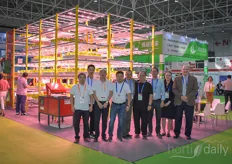 The vertical farming solution of Hyve is implemented in the Chinese market and is used abroad as well