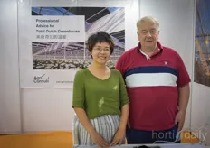 Elaine Li & William J Kuypers with Delfland Asia BV, currently working on some interesting projects in Uzbekistan. 