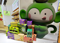 百果园样品展示区。/ Pagoda sample display area. 