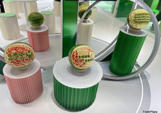 百果园的西瓜雕花。/ Watermelon carvings at Pagoda 