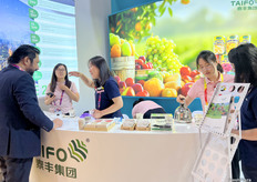 泰丰集团展位。Taifo booth. 