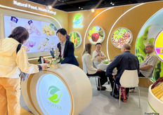 Gansu topper import and export 的展位。/ Booth of Gansu topper import and export