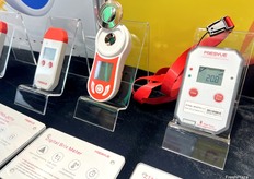 Fresvue introduces the company’s new Brix meter and 4G data logger at the exhibition. / Fresvue 在展会上推出了公司的新型 Brix 计和 4G 数据记录仪。