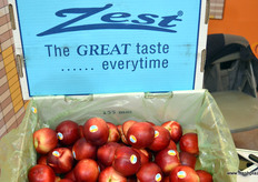 在中国的第一批澳大利亚油桃中的一部分