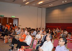 Audience at press conference FRIGGA // 出席FRIGGA发布会 的观众。