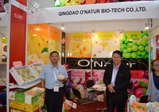 Field Nie, Manager of Qingdao O'Natur Bio-Tech Co., Ltd. // Qingdao O'Natur Bio-Tech Co., Ltd.的经理Field Nie。
