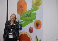 A very familiar face at the South Africa pavilion – Marletta Kellerman, this is her 11th time at Asia Fruit Logistica.