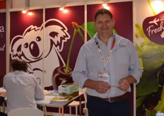 Koala Cherries are looking forward to better season this year after weather issued halved the volume last year. Volumes should return to normal again. Michael Rouget was at the stand.