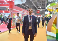 Nikolaos Swoch, Deputy General Manager of Messe Berlin Guangzhou.